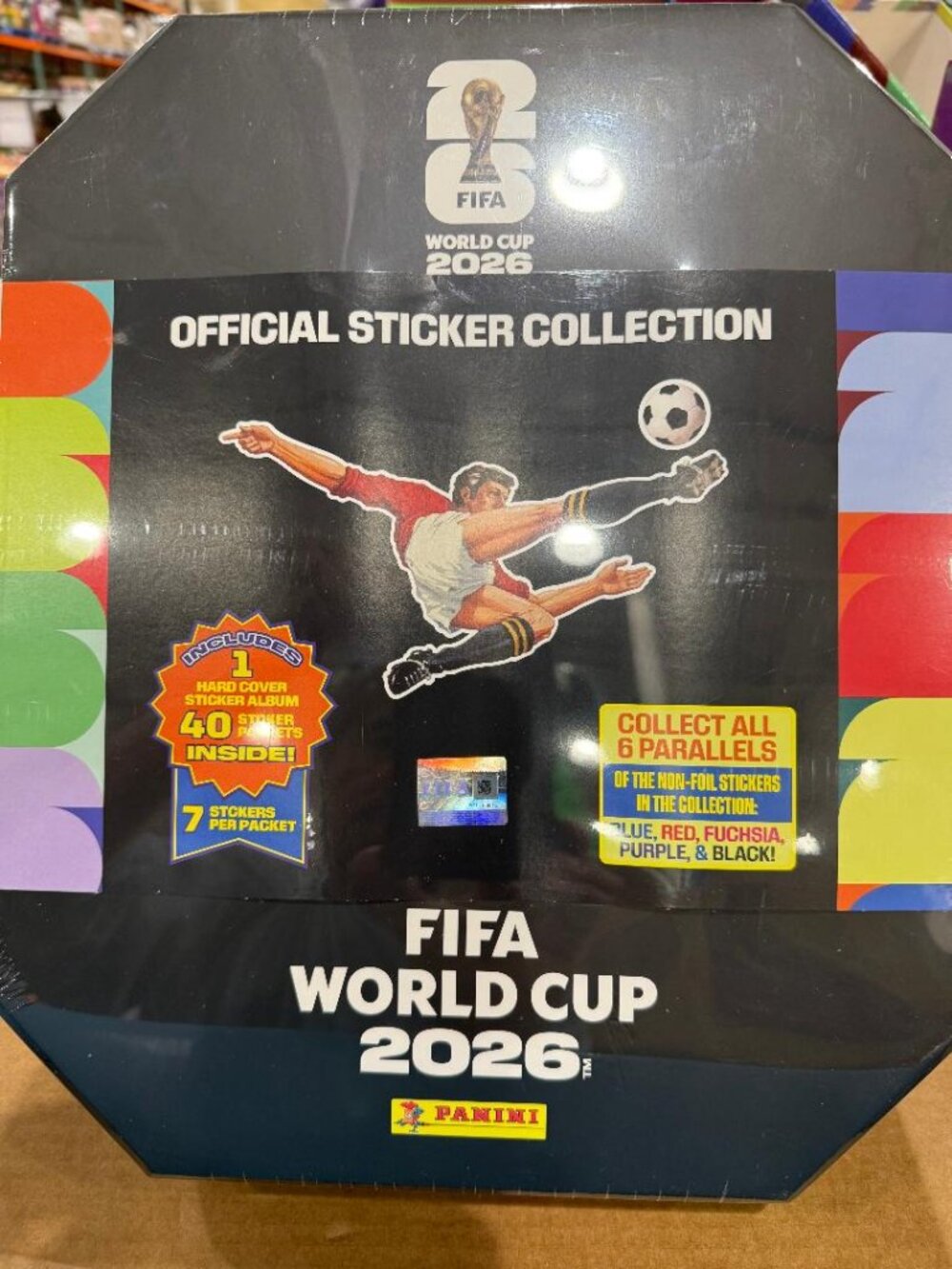New 2026 Panini FIFA World Cup Sticker Stadium Box